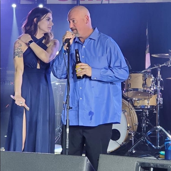 Windsor- Stretchy formal dress - size small - Tall - Picture 6 of 7